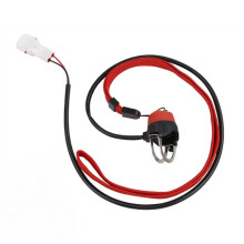 Motorcycle Emergency Magnetic Top Cap with Wrist Strap for 2 Stroke Pocket Dirt Bike ATV Quad