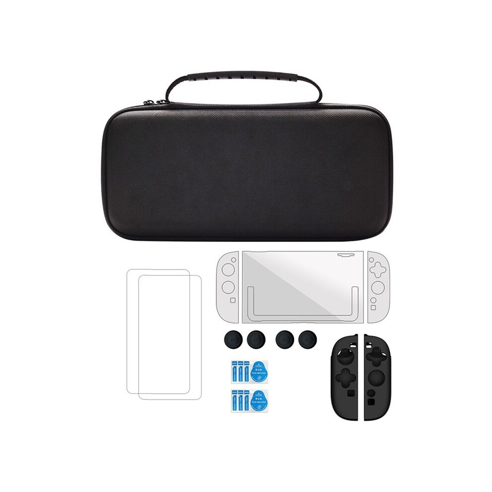 Photos - Console Accessory Storage Bag for 2 for 2 NS2 Game Silicone Cover Grips Portable Carrying Protective Case Film Set
