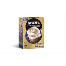 Nescafe | Instant Coffee | Cappuccino Decaf | 10 Sticks Per Pack 125gr/4.41oz