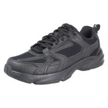 (Black, UK 7 Child) Kids Clarks Sporty Trainers Crafton Move Y - G Fit