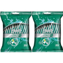 WILKINSON SWORD - Extra 2 Disposible Razors For Men | Sensitive Comfort | Pack of 40 Razors