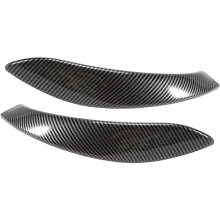 2Pcs ABS Carbon Fiber Door Handle Trim Interior Door Pull Handle Cover for 3 4 Series F30 F31 M3 F32 F33 F35 12-18