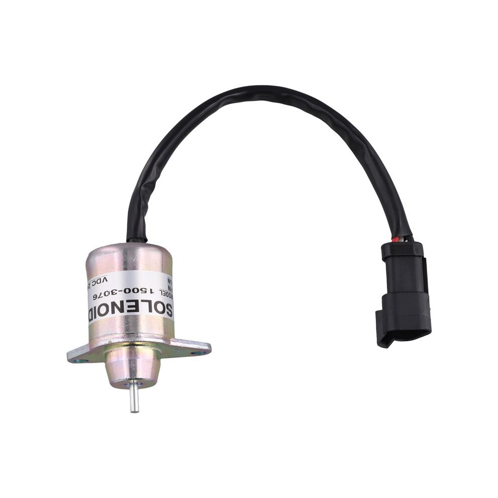 24V Refrigerated Truck Engine Fuel Shut Off Stop Solenoid Valve 1500-3076 For Thermo King 42-100 4712804135326
