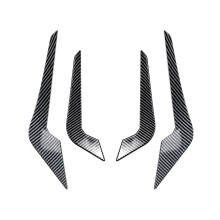 Front Bumper Wind Knife Splitter Spoiler Canard Trim for M2 F87 2016-2021 Car Accessories Carbon Fiber
