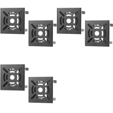 6X Soporte de Montaje en Pared para Cámara de Poste Vertical Universal Soporte de Montaje en Pared para Cámara de Seguridad CCTV Domo PTZ (D)