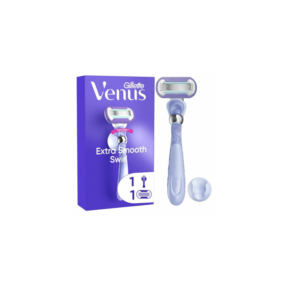 Gillette Venus Extra Smooth Swirl Shaver + Replacement Head
