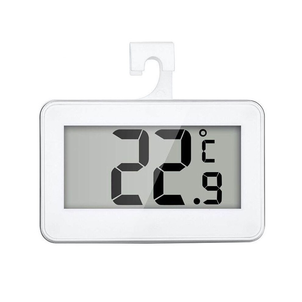 Tlily 2 Pcs Fridge Thermometer, Lcd Display Fridge Temperature Refrigerator Freezer Thermometer