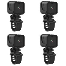 4X 1080P HD WiFi-Sportkamera mit Hotspot, Tragbare -Wasserdichte Kamera, Motorrad-Fahrrad-Fahrrekorder, Motion-DV