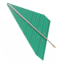 Módulo PCB de antena periódica de registro operando em uma ampla largura de banda de 740 a 6000 MHz para conectividade aprimorada