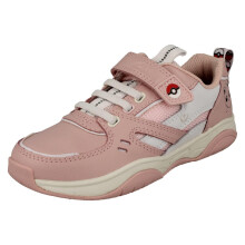 (Pink, UK 10 Child) Childrens Pokmon By Clarks Character Detailed Trainers Grip Pearl - F Fit