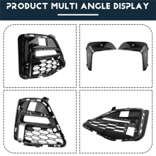 Front Bumper Fog Light Grille +Trim Fog Light Frame for 3 Series G20 G28 320li 325Li 2019-2022 Left 51118075647