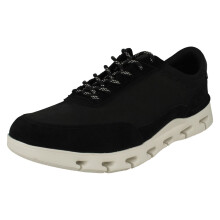 (Black, UK 9.5) Mens Clarks Lightweight Lace Up Shoes Nature X One - G Fit