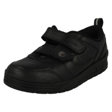 (Black, UK 11 Child) Boys Pokmon Collection By Clarks Pikachu Tail Detailed School Shoes Palmer Mist - F Fit