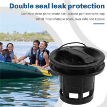 8 Holes Inflatable Boat Raft Dinghy Kayak Canoe Air Valve Adapter Cap Proof Protection Raft Dinghy Universal Accessories