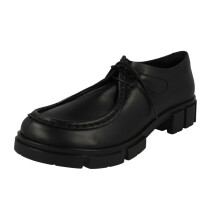 (Black, UK 5) Ladies Clarks Chunky Lace Up Shoe Teala Wally - D Fit