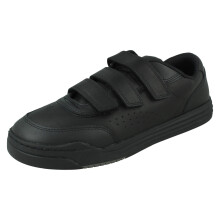 (Black, UK 13.5 Child) Boys Clarks Triple Strap School Shoes Urban Sky O - G Fit