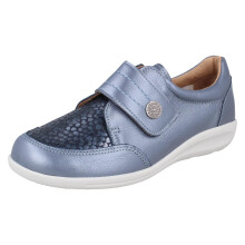 (Blue, UK 5) Ladies DB Shoes 2V Fitting Shoes Royston - 2V Fit