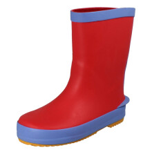 (Red, UK 7 Infant) Childrens Clarks Pull On Wellington Boots Tarri Run - G Fit