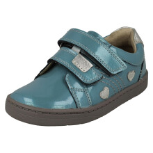 (Blue, UK 7 Infant) Girls Startrite Heart Detailed Padded Collar Shoes Fantasy - G Fit