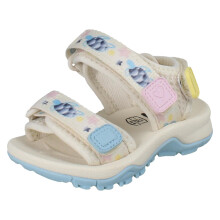(White, UK 9 Child) Clarks Unisex Childrens Sandals Wharf Tide - G Fit