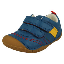 (Blue, UK 4.5 Infant) Kids Startrite Casual Pre Walking Shoes Little Smile - G Fit