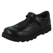 (Black, UK 12 Child) Girls Startrite Formal School Shoes Locket - G Fit
