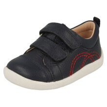 (Navy, UK 6.5 Infant) Boys Startrite Hook & Loop Fastening Shoes Tree House - G Fit