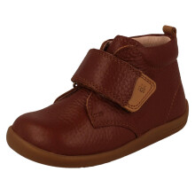 (Tan, UK 5 Infant) Boys Startrite Padded Collar Ankle Boots Totter24 - G Fit