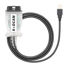 INPA K+DCAN Chip Car Diagnostic Tools OBD2 Scanner USB Interface Cable for K DCAN E60 E61 E70 E81 E83 E90 E91