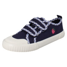 (Navy, UK 13.5 Child) Childrens Unisex Startrite Canvas Trainers Tide - F Fit