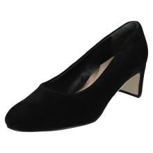 (Black, UK 4.5) Ladies Van Dal Court Shoes Lorne - D Fit