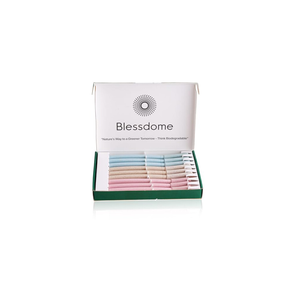 Blessdome 9Pcs Biodegradable Wheat Straw Eyebrow Razor Shaper For Women | Peach Fuzz & Facial Hair Remover And Trimmer | Exfoliating Dermaplane Tool