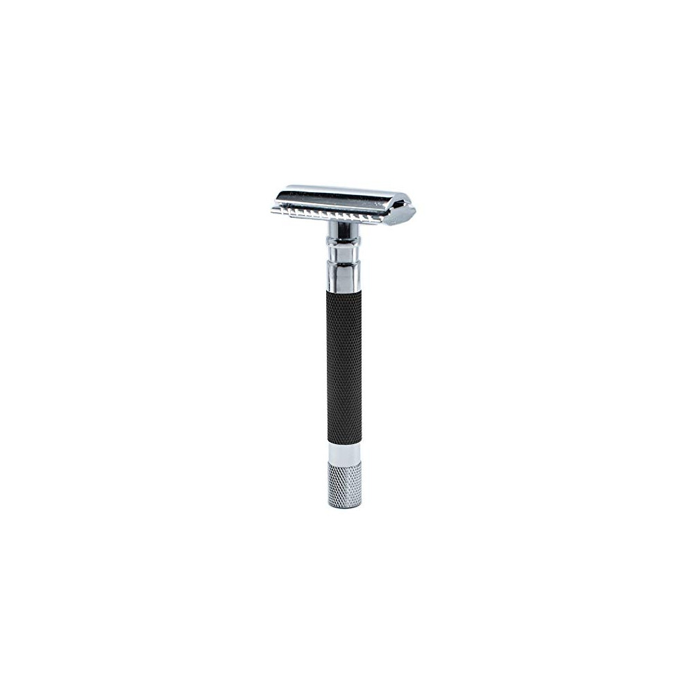 Parker Razors Parker 56R Graphite De Safety Razor - Classic, Stainless Steel, Unisex-Adults, Black