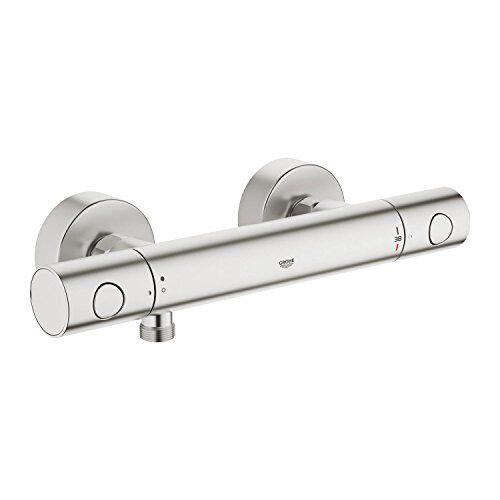 Grohe Grohe Cosmopolitan Thermostatic Shower Mixer, Grey, 34065DC2