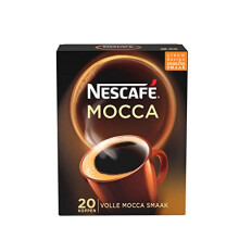 Nescafe Mocha Instant Coffee Mix Sachets, 20 pcs [Imported]
