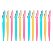 Eyebrow Razor Trimmer Shaper Shaver Facial Safety Hair Remover 1/3/12Pcs (12)