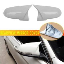 2PCS White M3 Style Side Rear Mirror Cover Caps for F20 F21 F30 F32 F36 X1 M3