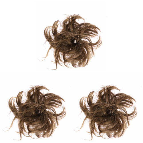 3Pièces Bun Ondulé Élégant Pour Usage Long 1