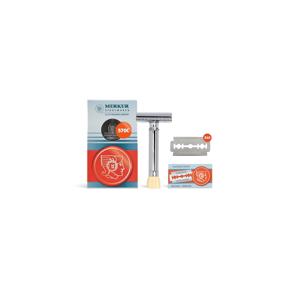 Merkur & Dovo Progress Adjustable Safety Razor And Blades