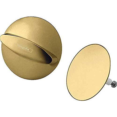 Hansgrohe hansgrohe Flexaplus Bath Spout Finished Set, Polished Gold Look