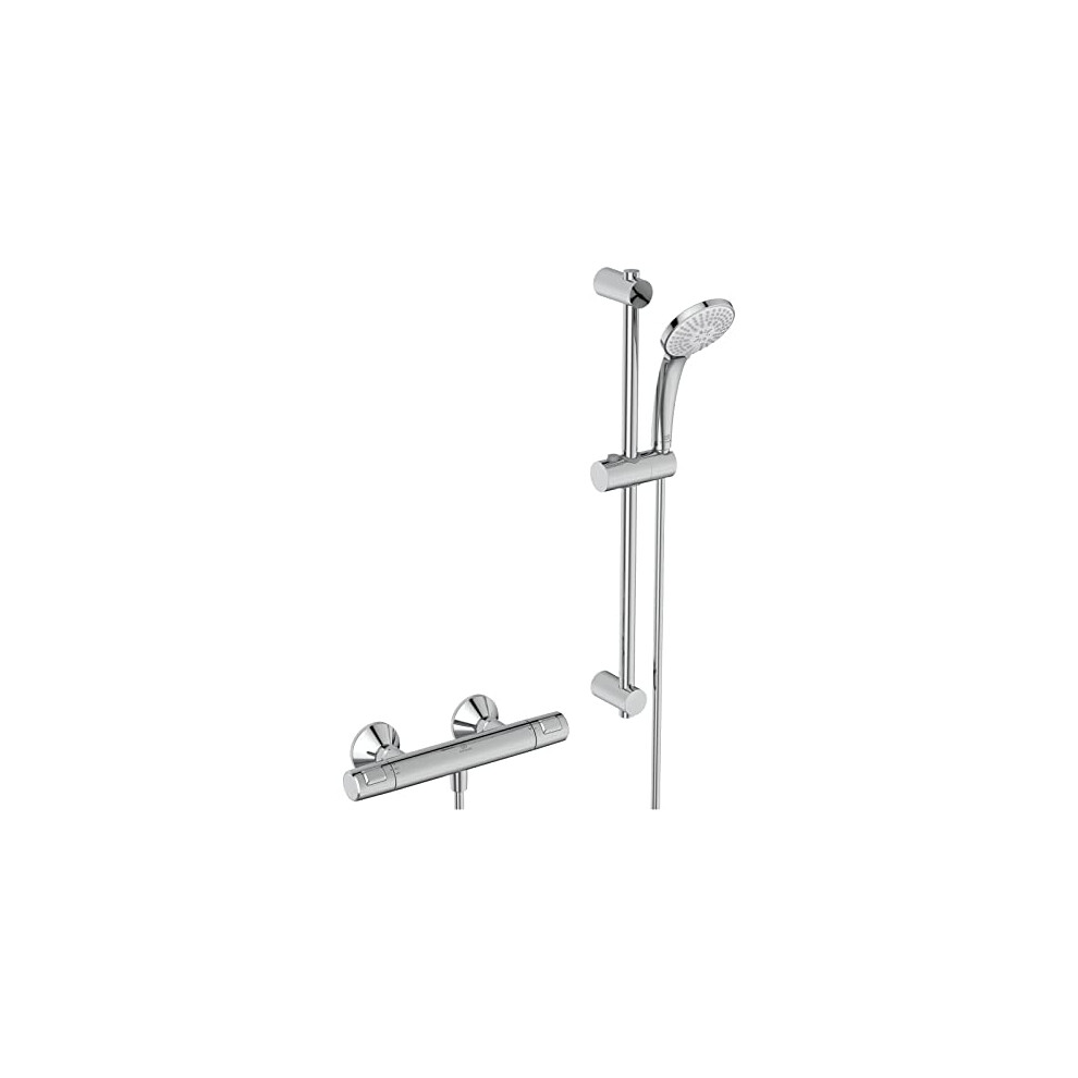 Ideal Standard Ceratherm T25 A7203aa Surface-Mounted Shower Combination Chrome 4015413345736