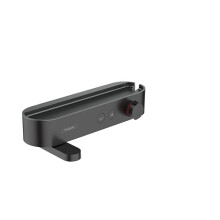 hansgrohe ShowerTablet Select - bath thermostat exposed, bath tap with safety stop at 40 C, thermostat for bath tubs, bath mixer tap for 2