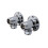 Bristan Bristan WMNT4 C Surface Mounted Pipework Fittings - Chrome Plated, Silver 1