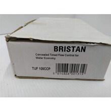 Bristan TUF100CCP Commercial Concealed Push Button Water Control, Chrome