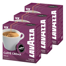 Lavazza A Modo Mio Capsules Caffè Crema Dolce, Coffee, Arabica, 108 Capsules