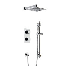 Bristan COBALT SHWR PK Complete Recessed Dual Control Shower Pack, Chrome
