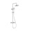Bristan Zing2 Adjustable Thermostatic Rigid Riser Diverter Bar Shower Chrome 1