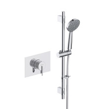 Sonique3 Thermostatic Concealed Shower Valve with Riser Kit Chrome