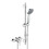 Bristan Onza Thermostatic Exposed Shower Valve with Riser Kit Chrome 1