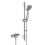 Bristan Capri3 Thermostatic Exposed Shower Valve with Riser Kit Chrome 1